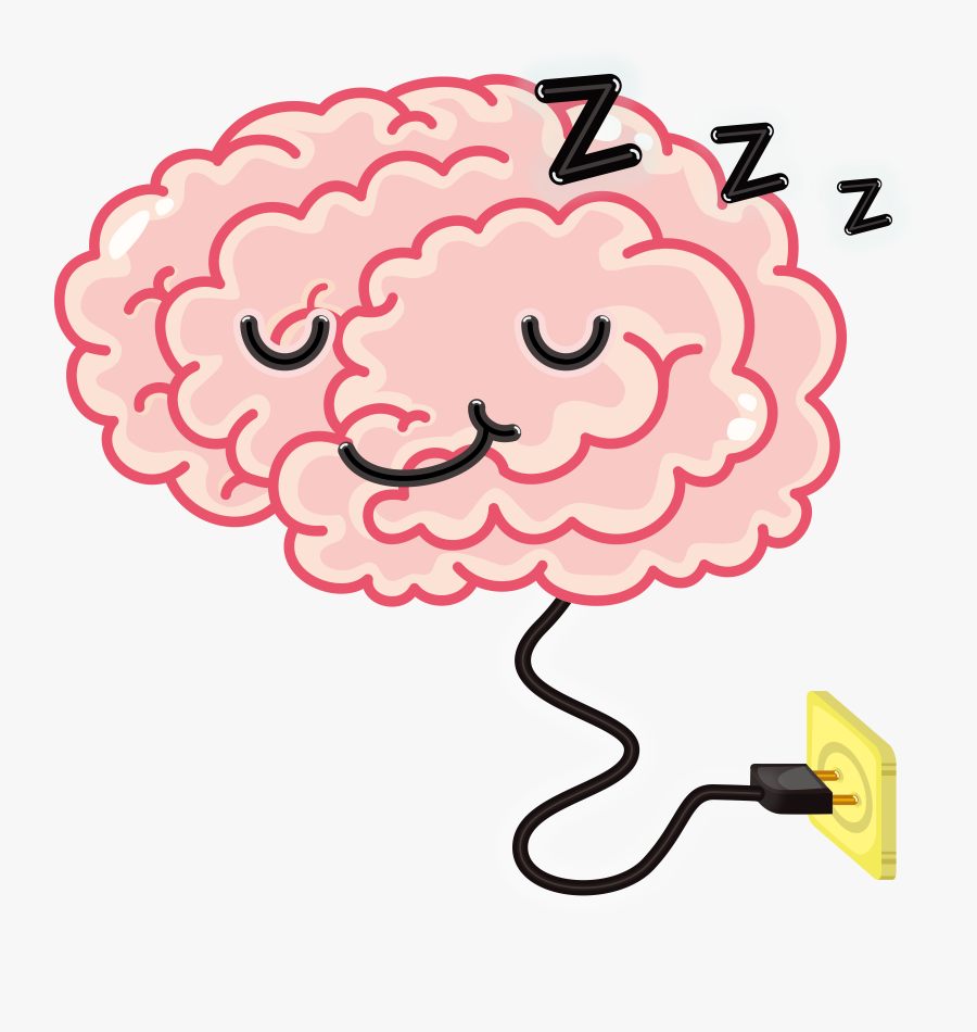 Sleeping Brain Clipart, Transparent Clipart