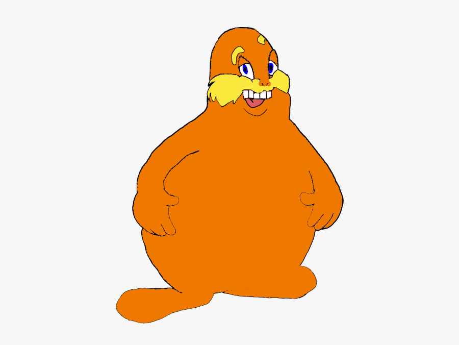 Big Chungus As The Lorax Bigchungus - Lorax Flying, Transparent Clipart