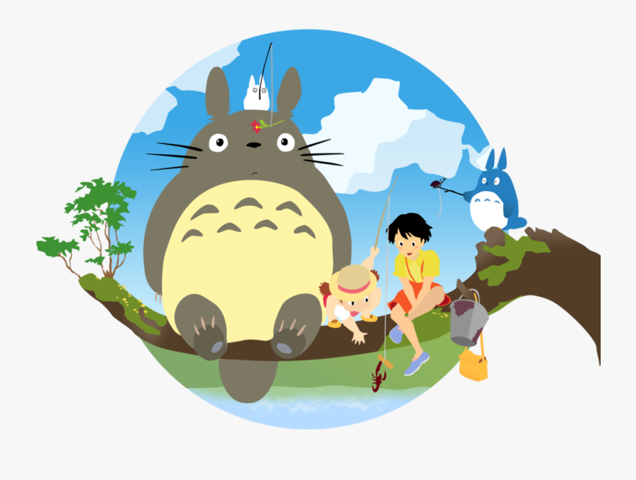 My Neighbor Totoro Vector - My Neighbor Totoro Png, Transparent Clipart