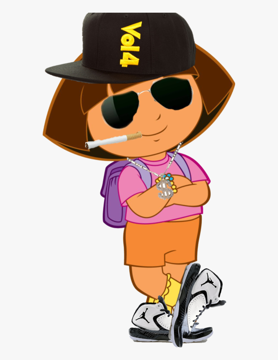 Thug Transparent Cartoon - Vsco Dora, Transparent Clipart