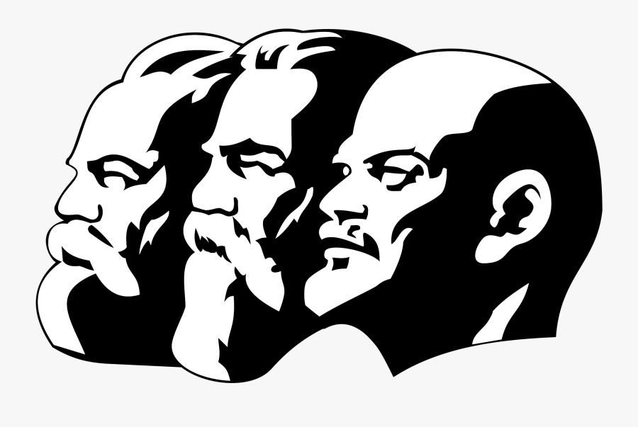 Marx Engels Lenin Png, Transparent Clipart