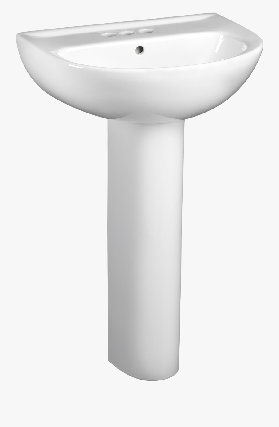 American Standard Evolution 24 Pedestal Sink, Transparent Clipart