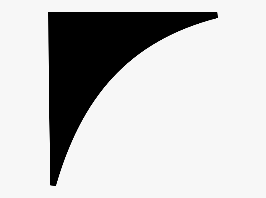 Curved Edge Clipart, Transparent Clipart