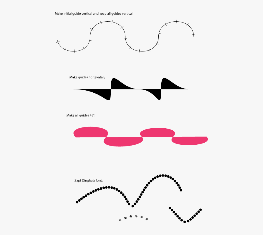 Curved Lines, Transparent Clipart