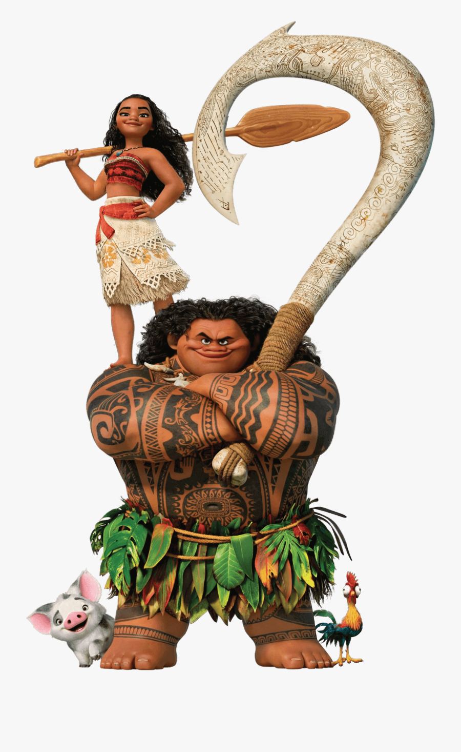 Maui Moana Png Disney - Maui Moana Png, Transparent Clipart