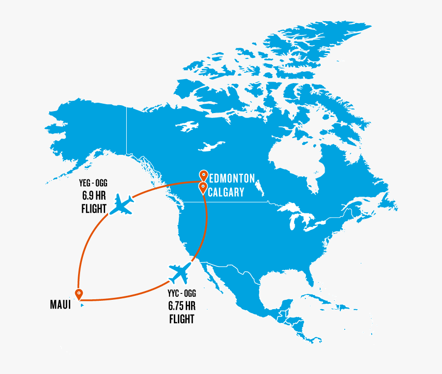 Honolulu On A Map, Transparent Clipart