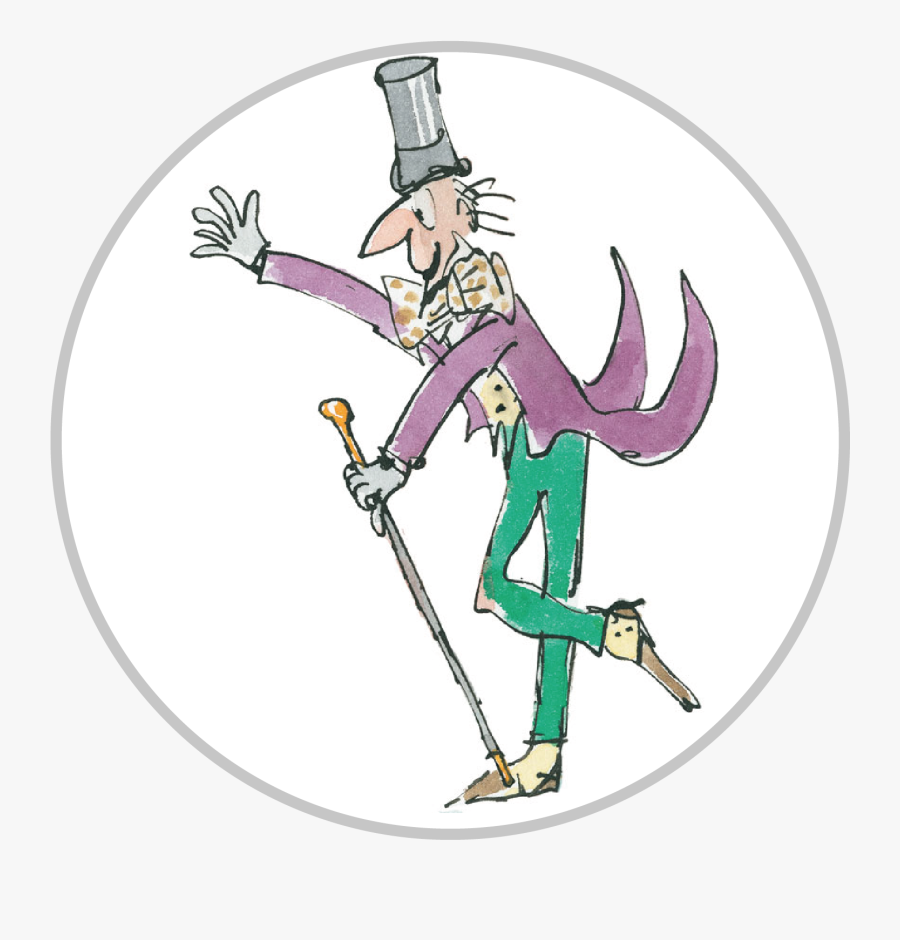 Charlie And The Chocolate Factory Willy Wonka Charlie - Quentin Blake Style Of Drawing, Transparent Clipart