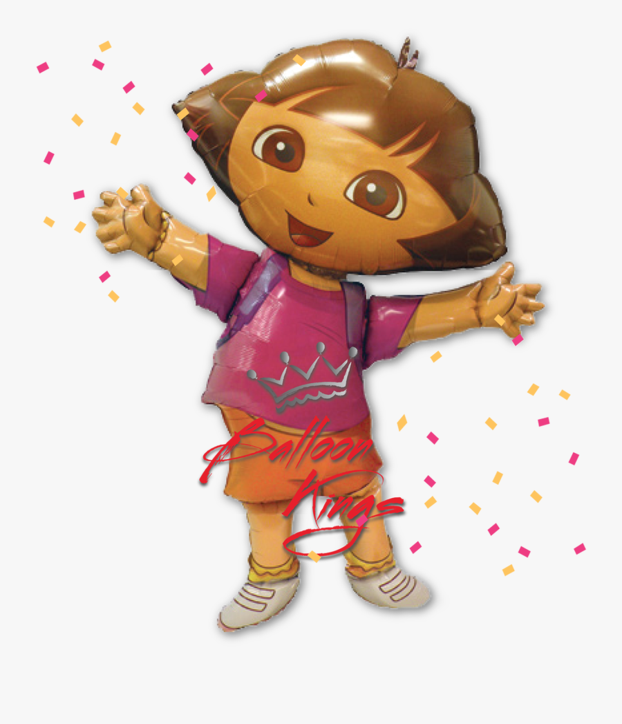 Dora The Explorer Airwalker - Dora Airwalker Balloon, Transparent Clipart