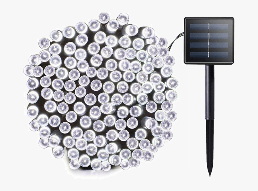 Best Solar Powered Christmas Lights - Solar Led String Lights, Transparent Clipart