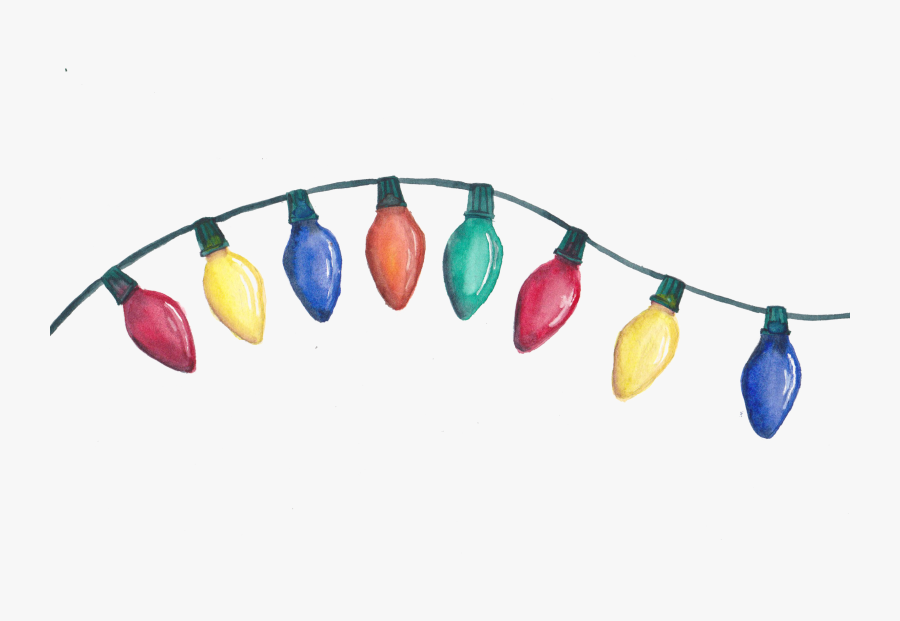 Strand Of Christmas Lights Png Pic - Bud, Transparent Clipart