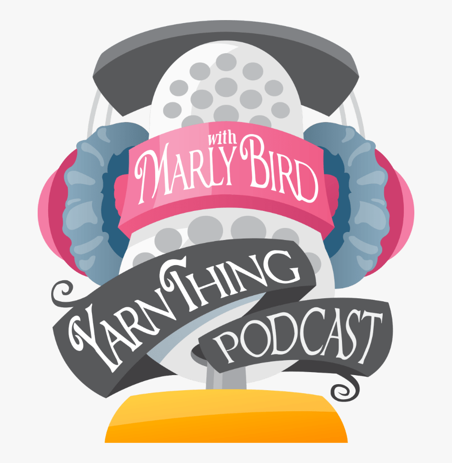 Yarn Thing Podcast With Marly Bird Logo, Transparent Clipart