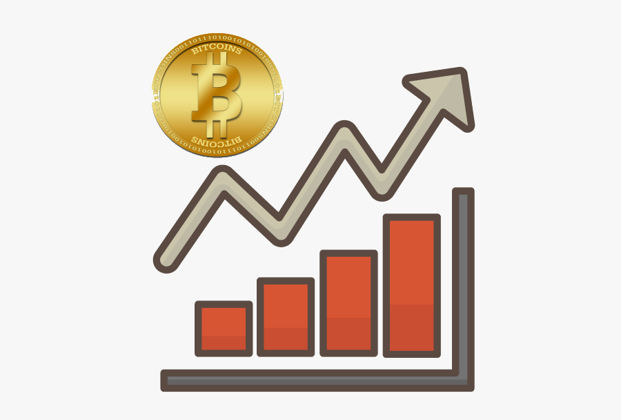 Bitcoin Prices Could Because - Data Chart Going Up, Transparent Clipart