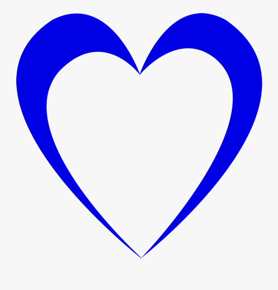 Blue Shop Of Library - Cuore Blu Png, Transparent Clipart
