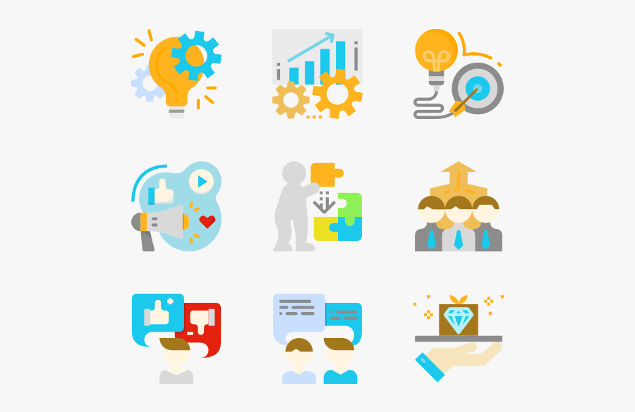 Business Management, Transparent Clipart
