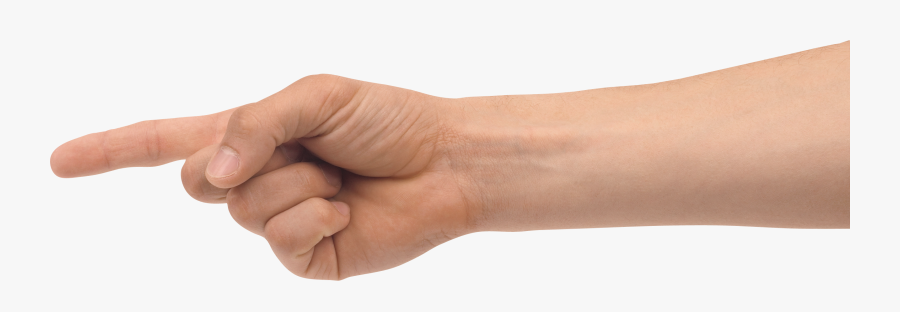 Clip Art Finger Pointing Transparent - Png Transparent Png Pointing Hand, Transparent Clipart