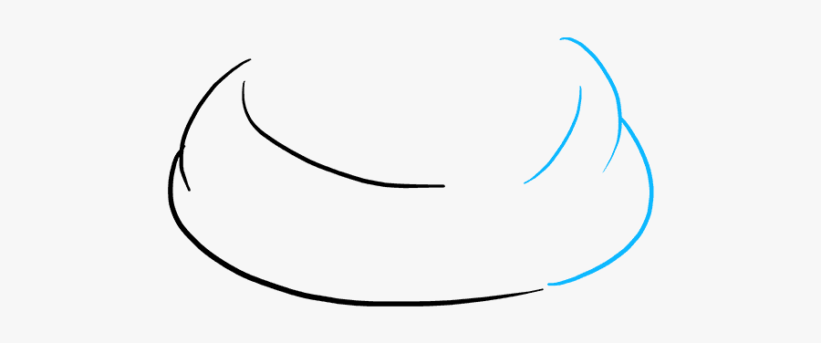 How To Draw Scarf - Line Art, Transparent Clipart