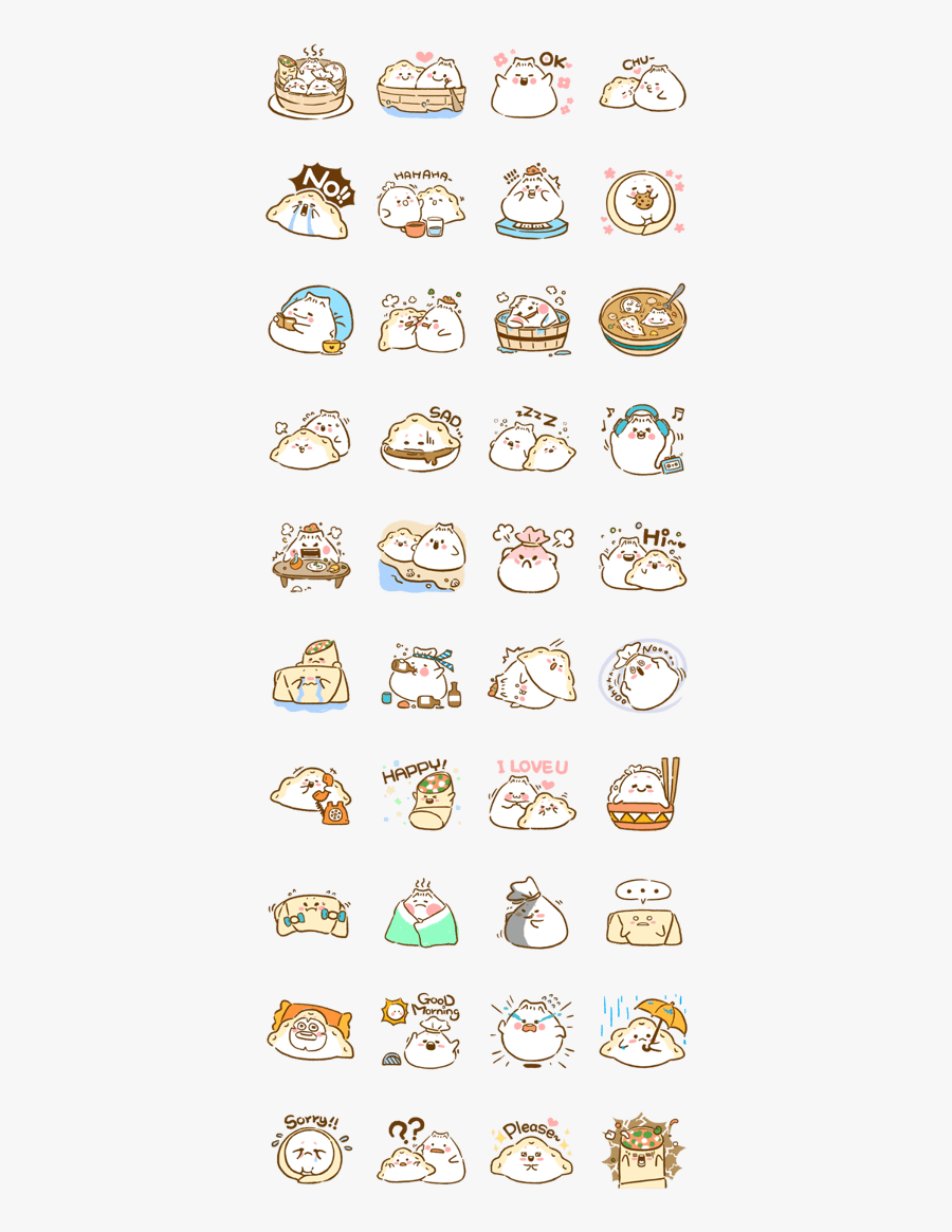 Transparent Dumplings Clipart, Transparent Clipart