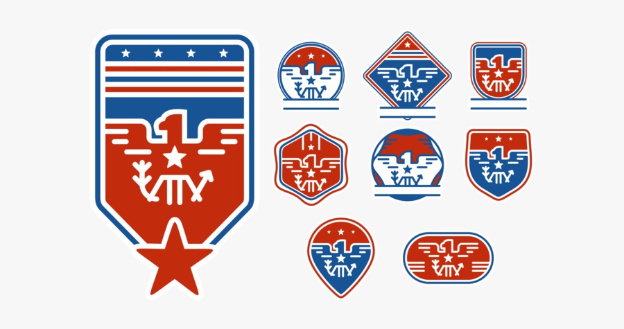 Potus Seal Red, Transparent Clipart