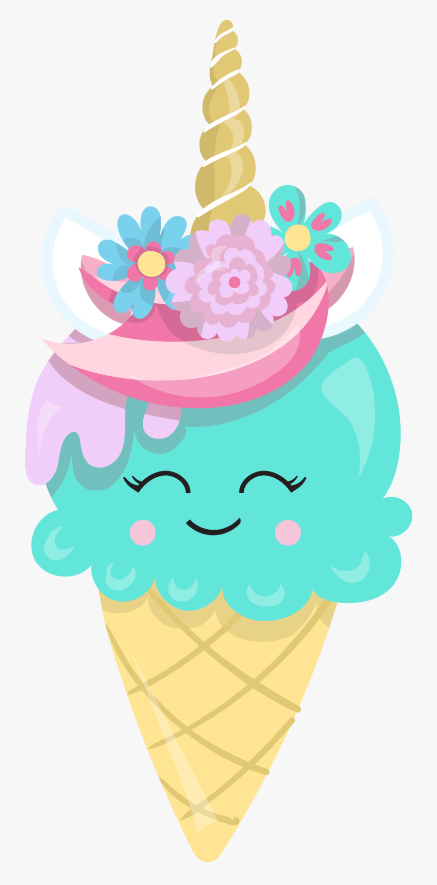 Transparent Frozen Silhouette Png - Helado Kawaii Png, Transparent Clipart