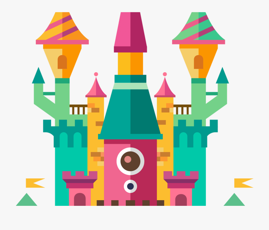 Cartoon Castle Clip Art 101 Clip Art - Fairy Tale Free Vector, Transparent Clipart
