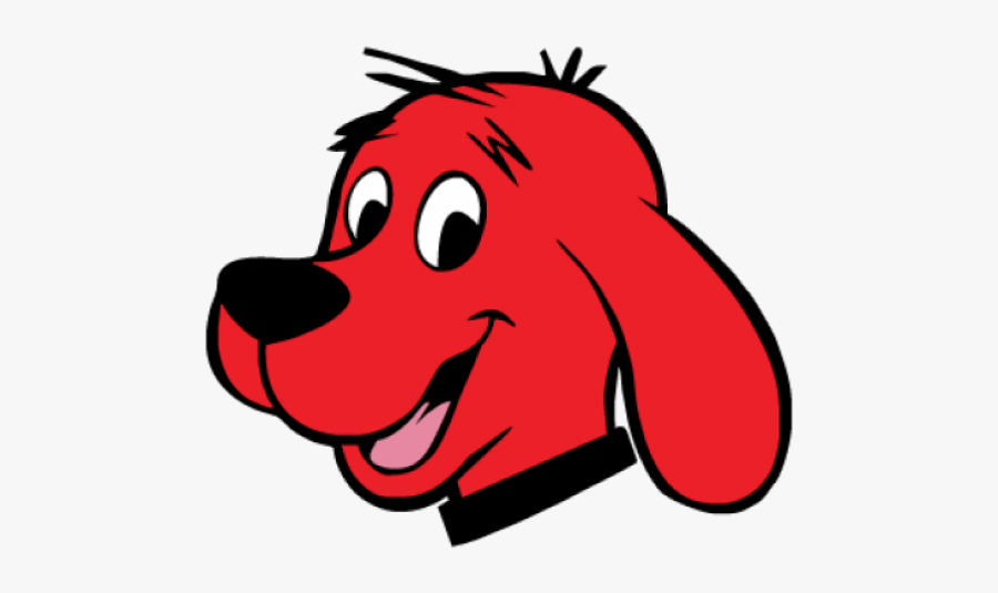 Clifford Clipart Dawg - Clifford The Big Red Dog Face, Transparent Clipart