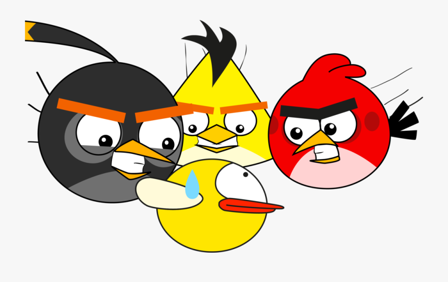 Angry Birds Hd Drawing, Transparent Clipart