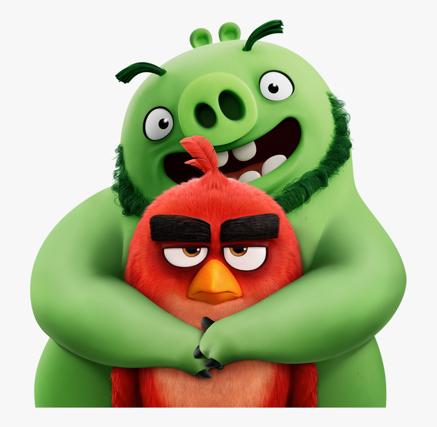 Angry Birds - Angry Birds Red X Leonard, Transparent Clipart