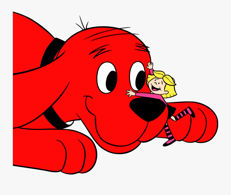 Clifford, El Gran Perro Rojo Para Colorear - Emily Elizabeth And Clifford The Big Red Dog, Transparent Clipart