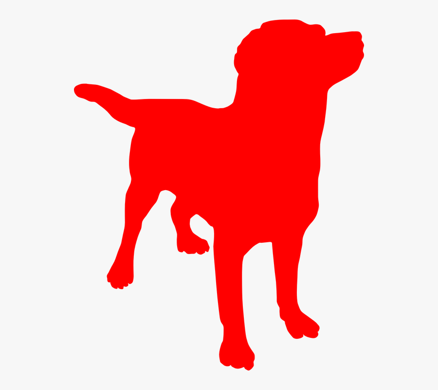 Clip Art Red Dog Clipart - Red Dog Silhouette Png, Transparent Clipart