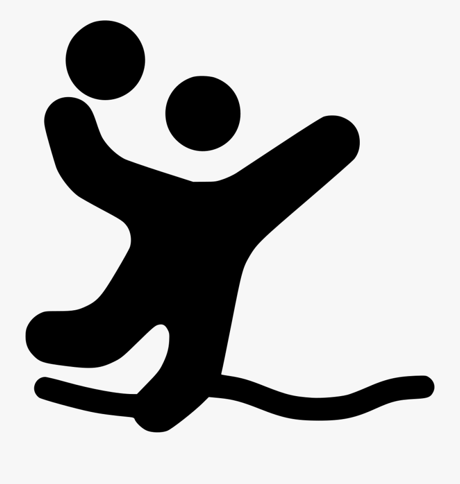 Beach Volleyball - Volleyball Dive Icon Png, Transparent Clipart