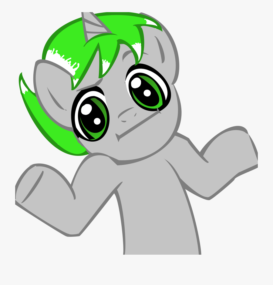 **anonymous Rolled A Random Image Posted In Comment - Rainbow Dash I Don T Know, Transparent Clipart