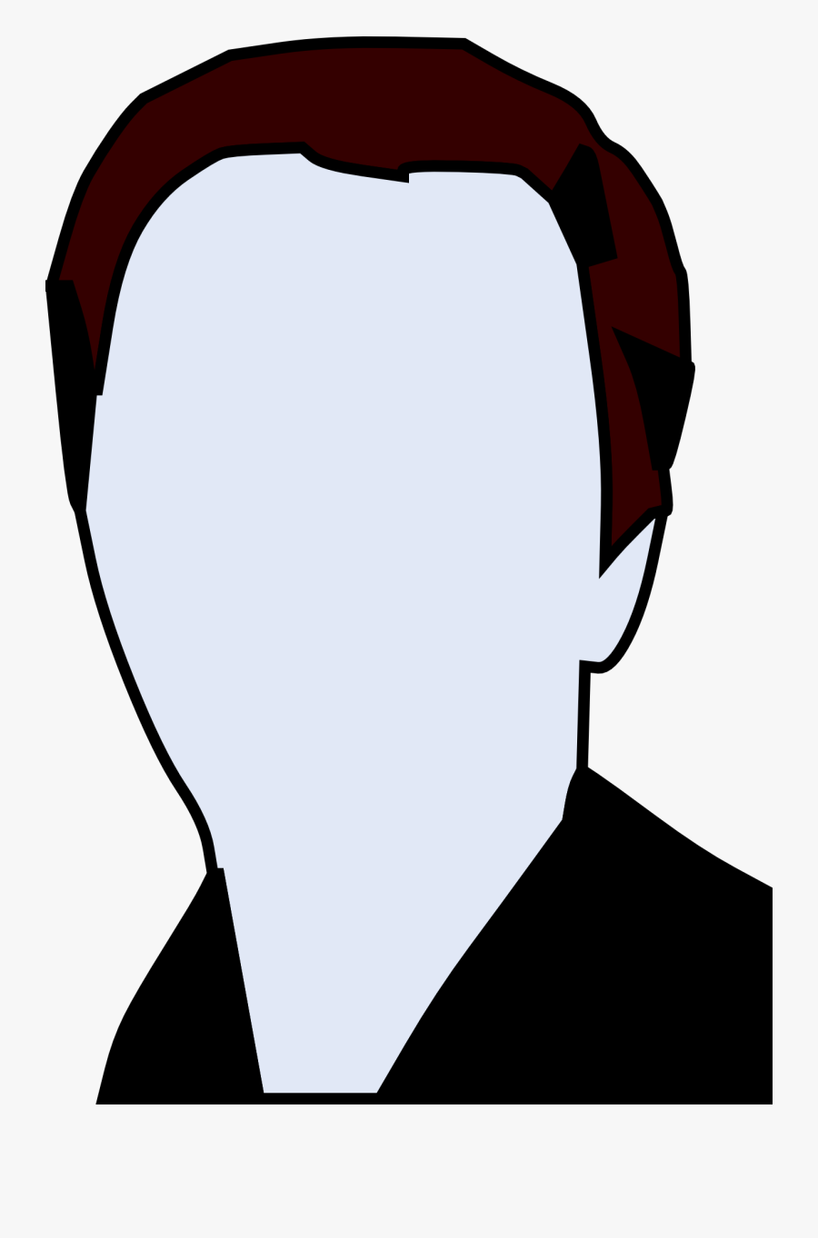 Free Vector Graphic - Cartoon Blank Face Png, Transparent Clipart