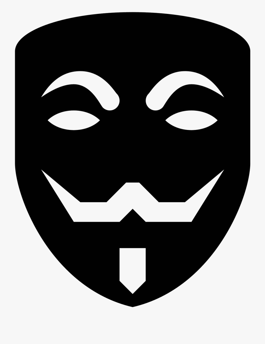 Anonymous Mask Png Transparent Images - Anonymous Mask Logo Png, Transparent Clipart