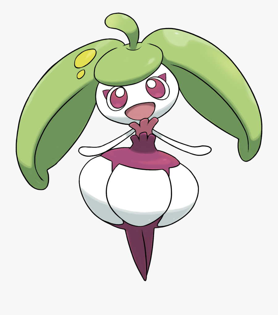 Flower Pokemon Sun And Moon - Pokemon Sun And Moon Grass Type, Transparent Clipart