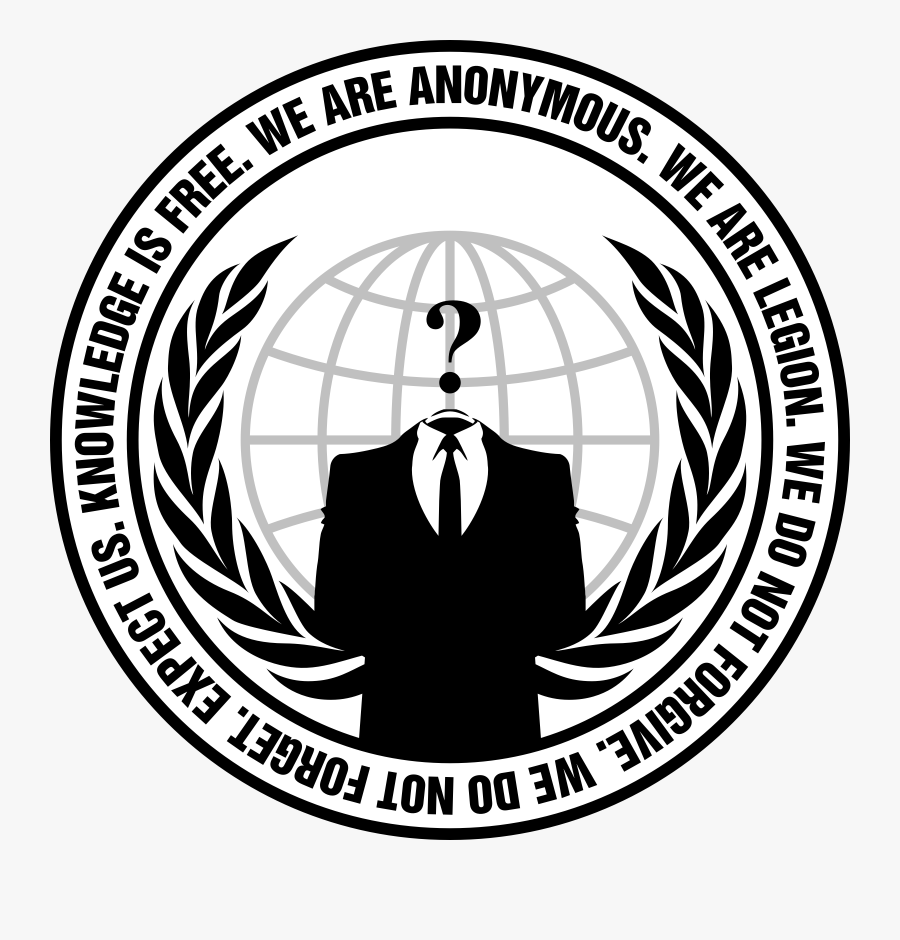 Clip Art Obsessions - Anonymous Logo, Transparent Clipart