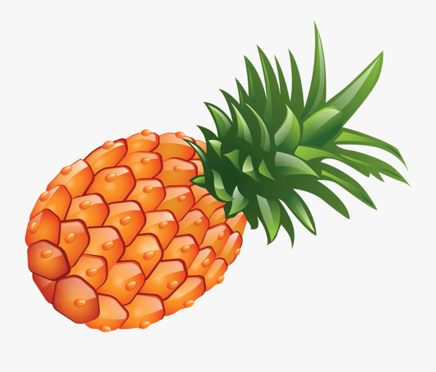 Pineapple Clip Art Openclipart Fruit Free Content - Pineapple Transparent Background Fruit Clipart, Transparent Clipart