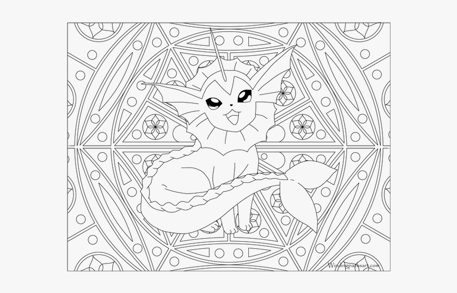 Moana Clipart Coloring - Pokemon Adult Coloring Pages, Transparent Clipart