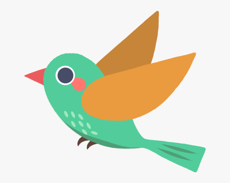 Garden Bird - Bird Vector Png, Transparent Clipart