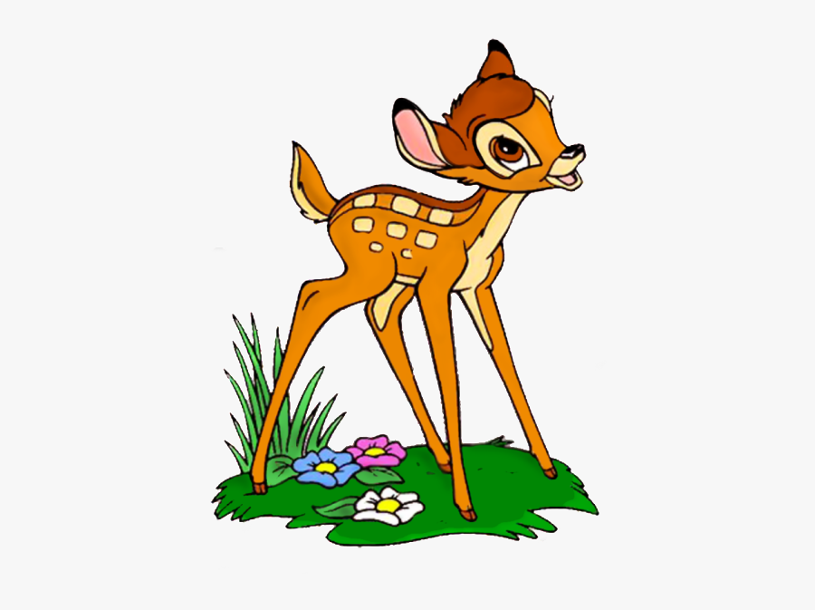 Disney Cartoon Character Bambi, Transparent Clipart