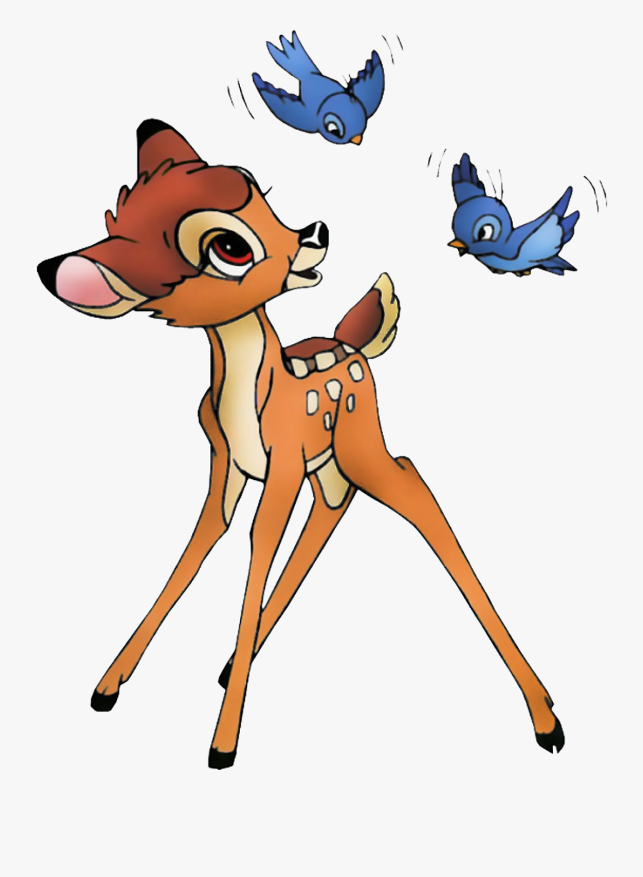 Transparent Bambi Png - Птички Дисней, Transparent Clipart