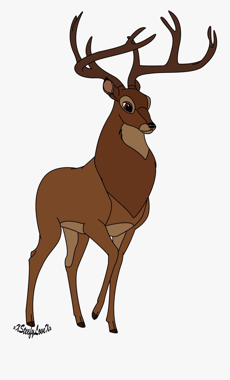 Transparent Bambi Clipart - Bambi Great Prince, Transparent Clipart