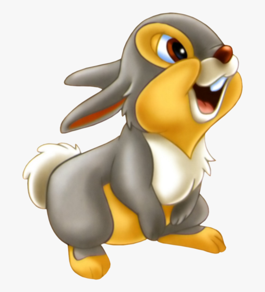 Thumper From Bambi - Disney Rabbit Characters, Transparent Clipart