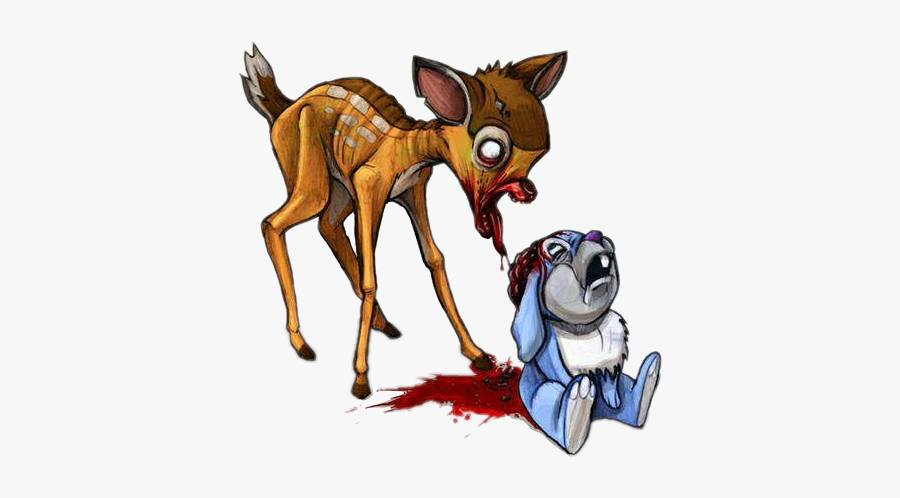 #bambi #disney #bambie #bambis #disneybambi #zombi - Bambi Hase, Transparent Clipart