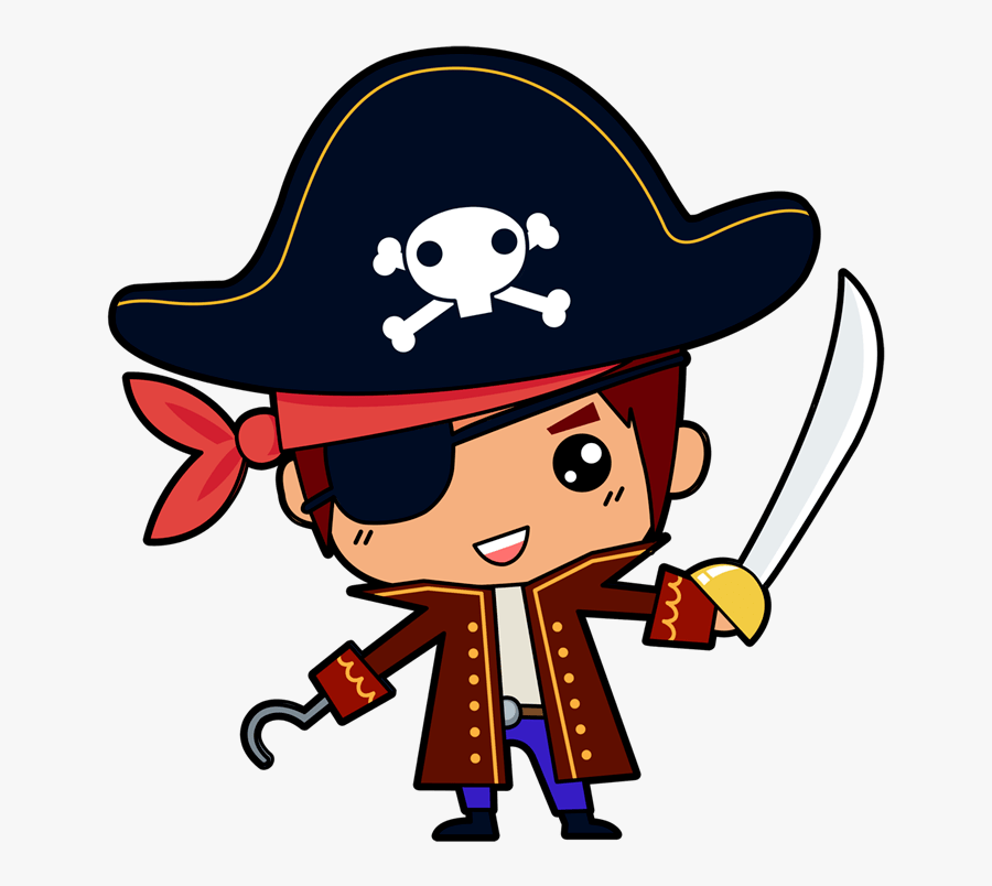 Baby Pirate Clipart - Pirate Png, Transparent Clipart