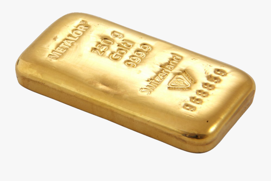 Transparent Gold Bar Clipart - Gold Biscuit Images Hd, Transparent Clipart