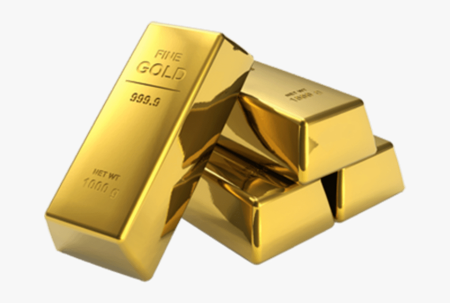 #barras #ouro #gold #bars @lucianoballack - 3 Kg Gold Bar, Transparent Clipart