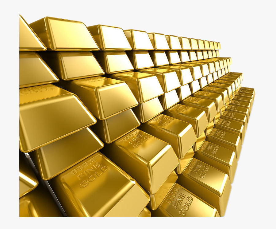 Bar Finance Gold Ladder Bullion Reserve Clipart - Gold Bar Lot Transparent Png, Transparent Clipart