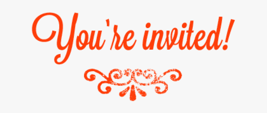 Your Invited Png 3 » Png Image - You Are Invited Transparent, Transparent Clipart