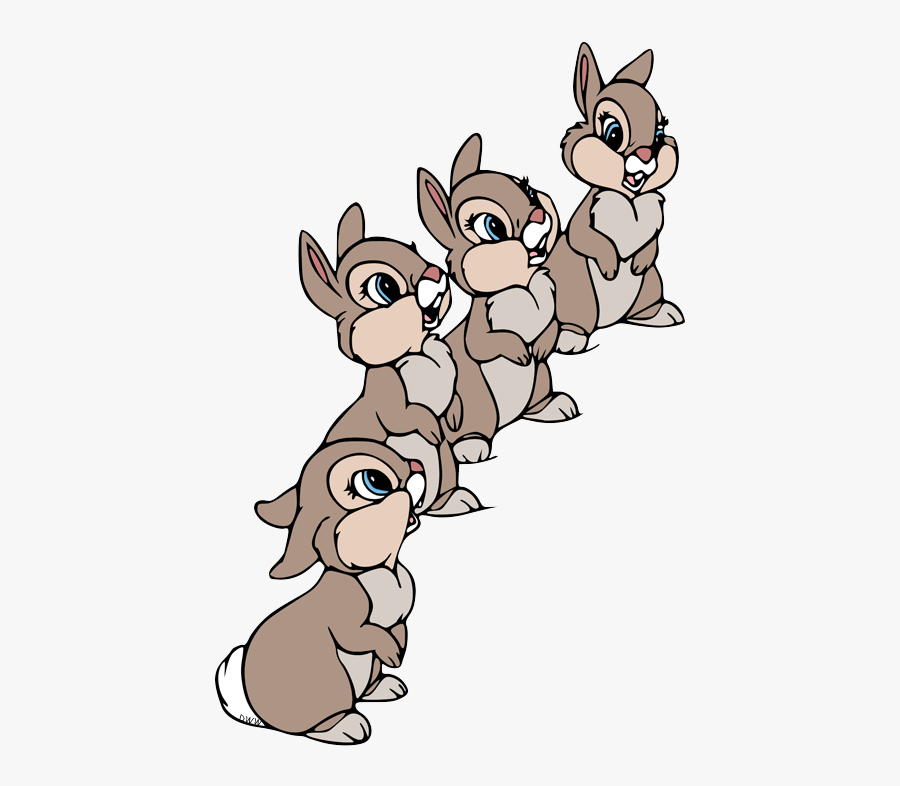 Thumper Sisters Disney, Transparent Clipart