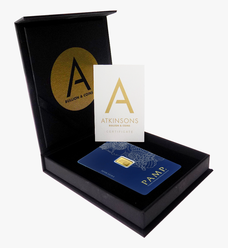 Pamp Suisse Fortuna 10g Gold Bar With Gift Box & Certificate - Cosmetics, Transparent Clipart